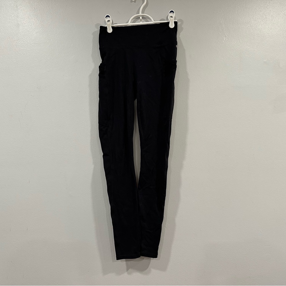 Fabletics Black Trinity Motion 365+ HW Utility Leggings Black Small S